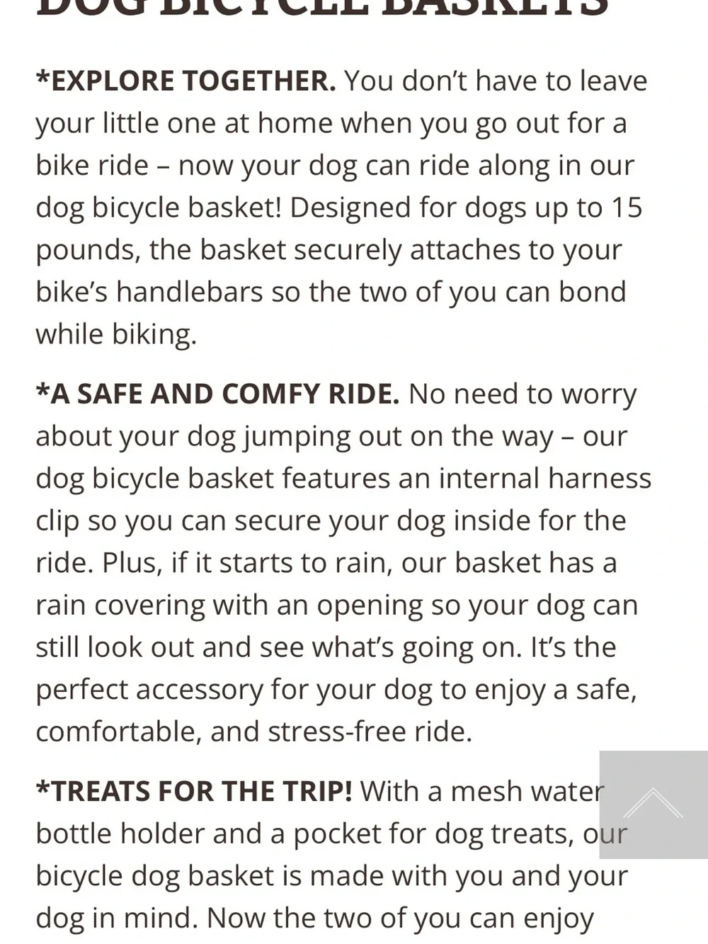 Snoozer Gray Quilted Bike Pet Carrier - Comfortable Dog Basket